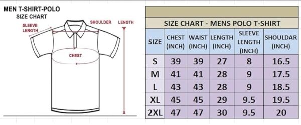 Lymio Men Regular Fit T-Shirt || T-Shirt for Men || Polo T Shirt || T-Shirt (Polo-11-13) - Image 4