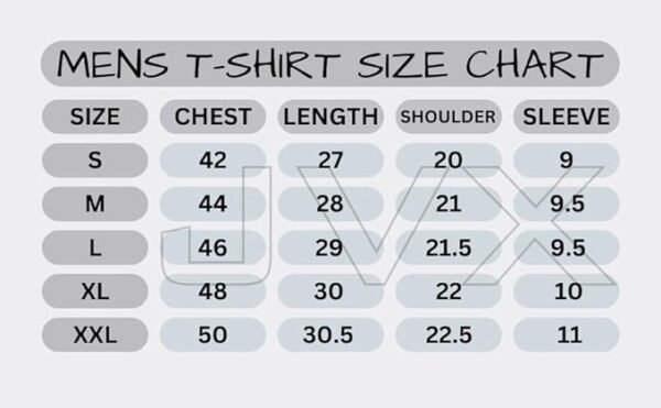 JVX Men Oversized Tshirt || T Shirt for Men || Men T Shirt Printed (MOT-101) - Image 6